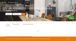 Desktop Screenshot of bostad.skanska.se